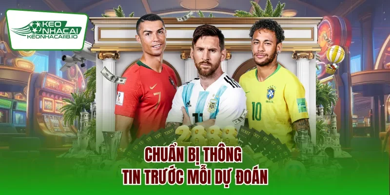 Chuẩn bị thông tin trước mỗi dự đoán
